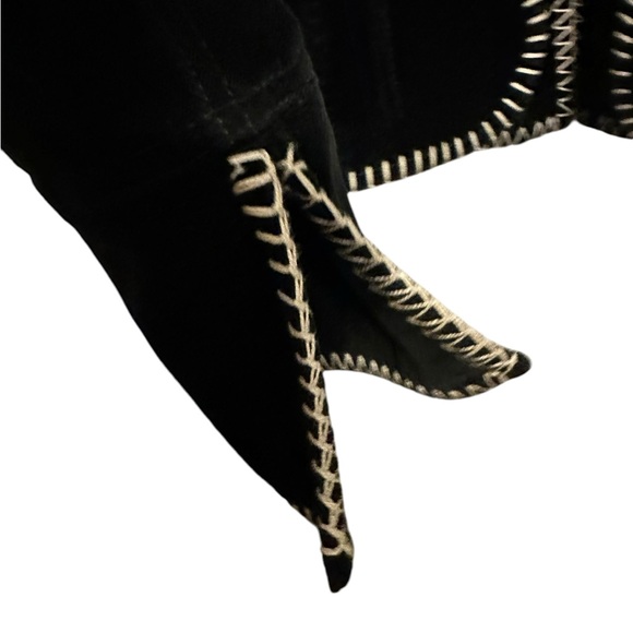 bebe Velvet Embroidered Blazer Jacket XS Vintage - Picture 8 of 14